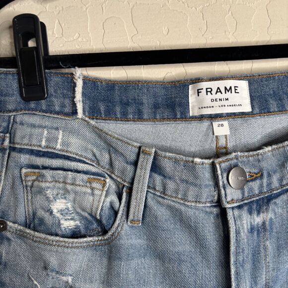 FRAME Truxton Wide Leg Jeans - Picture 6 of 8